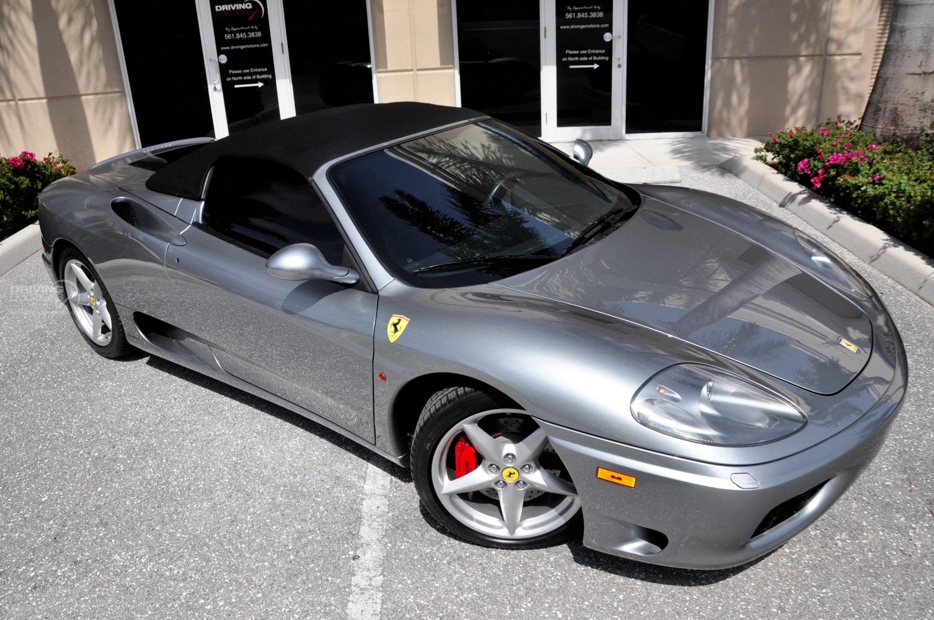 2001 ferrari 360 spider price