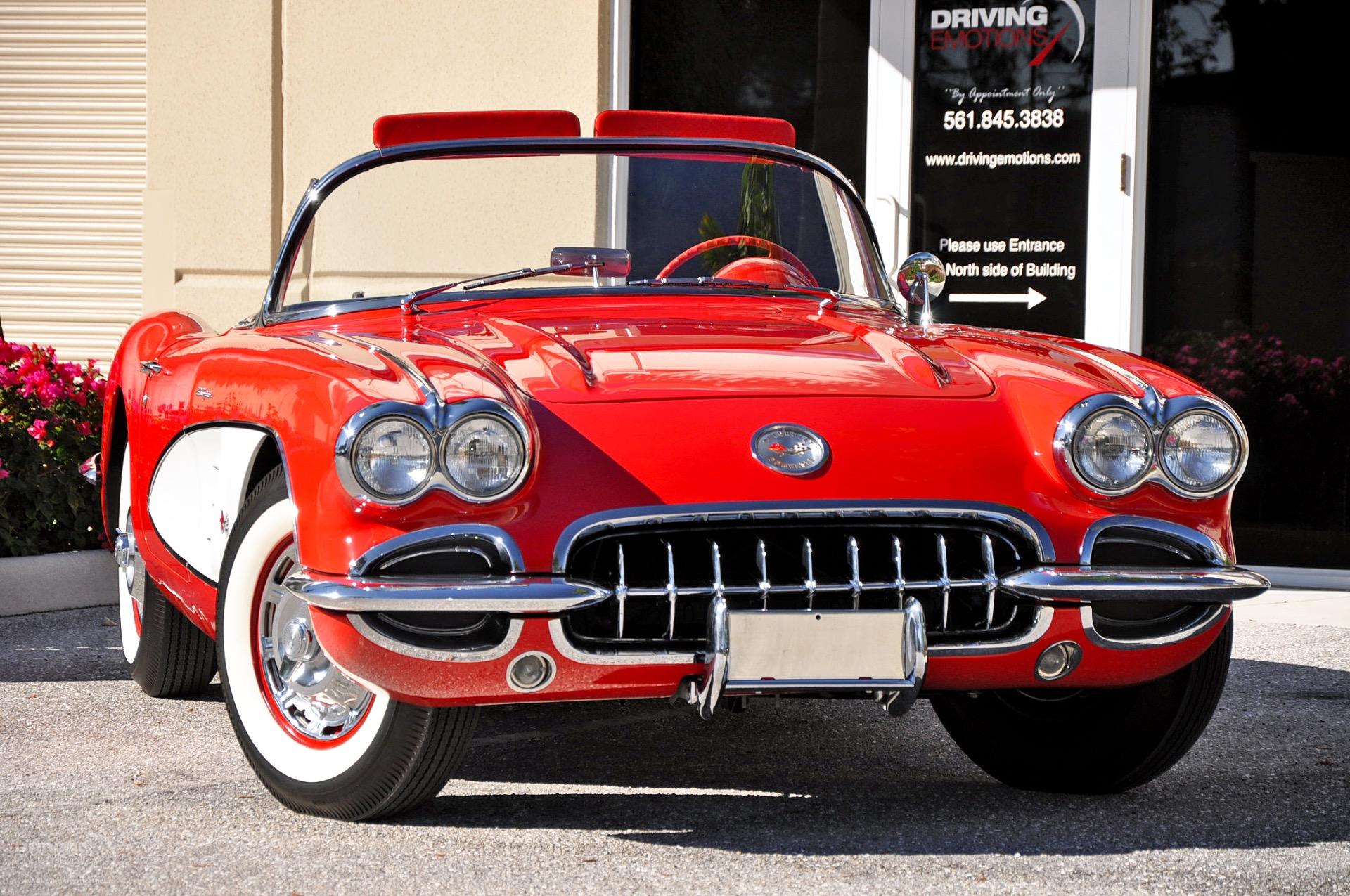 1959 Chevrolet Corvette Fuelie 283 FUELIE 290HP Corvette Stock 6076