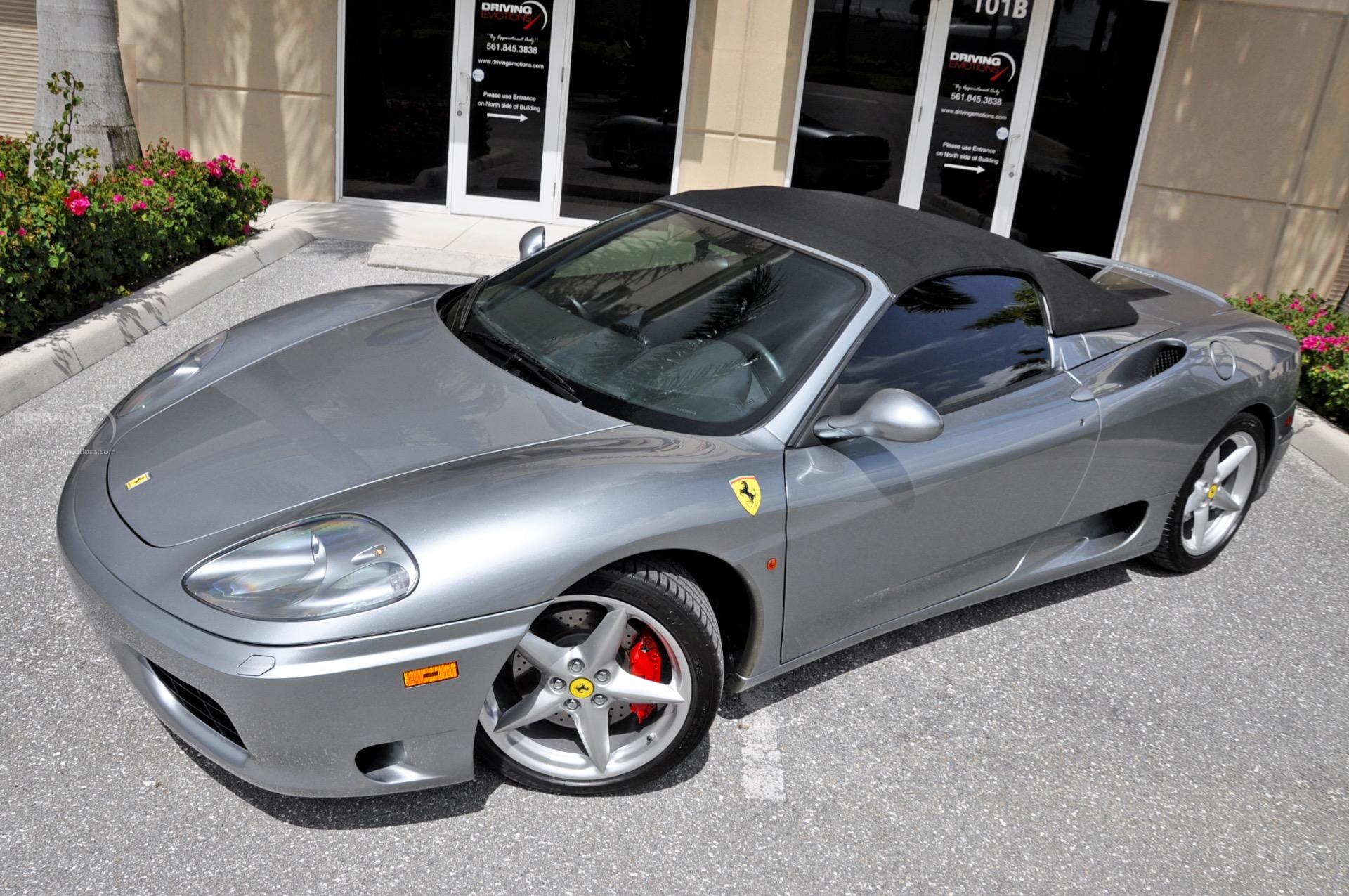 2001 ferrari 360 spider price