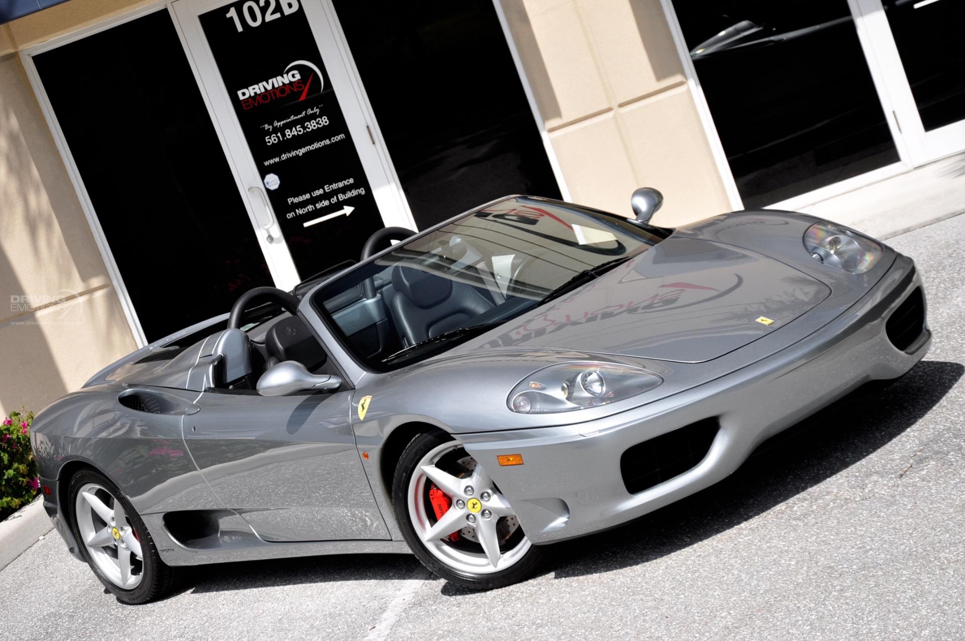 2001 ferrari 360 spider price