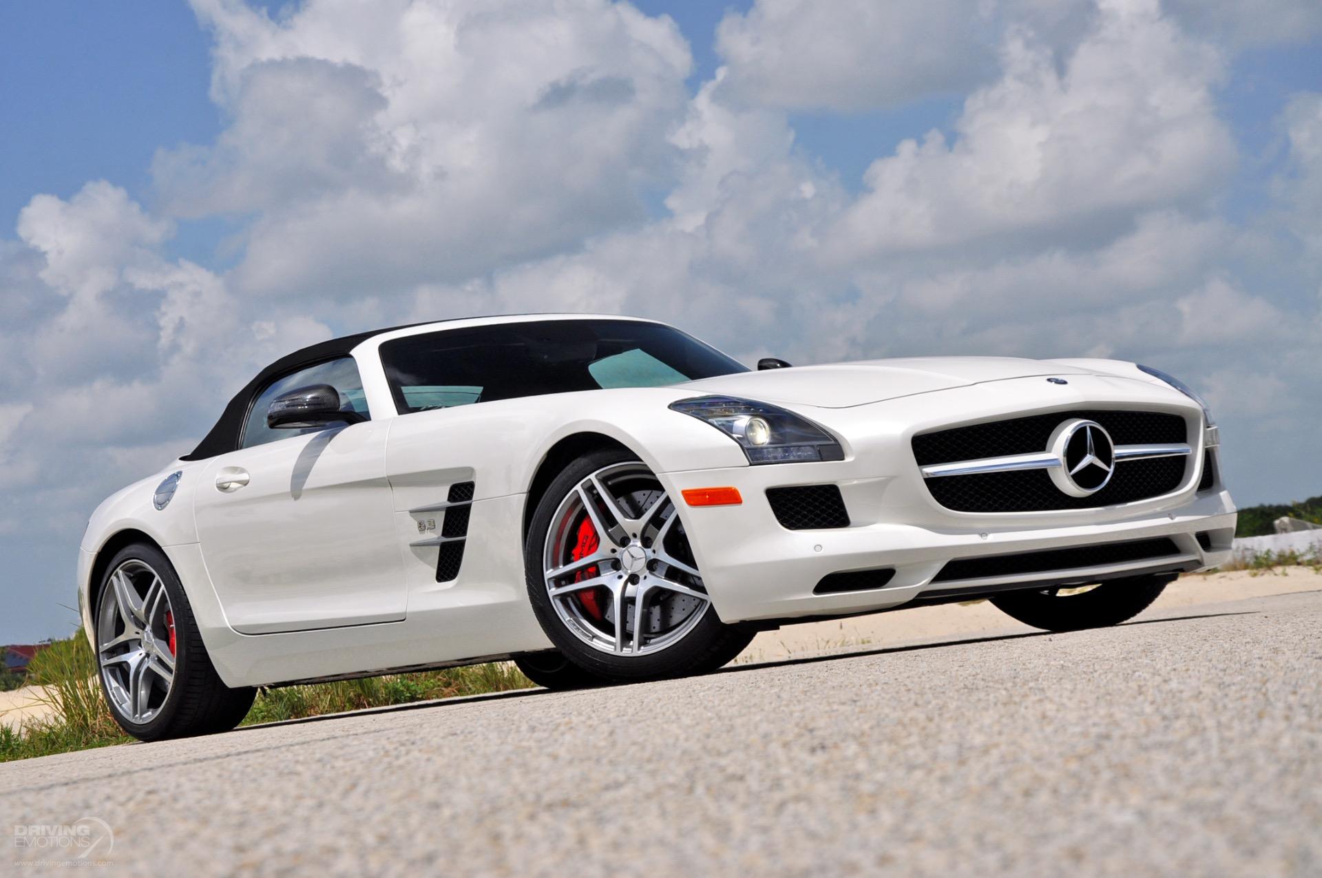 Mercedes SLS AMG С турбиной от самолета