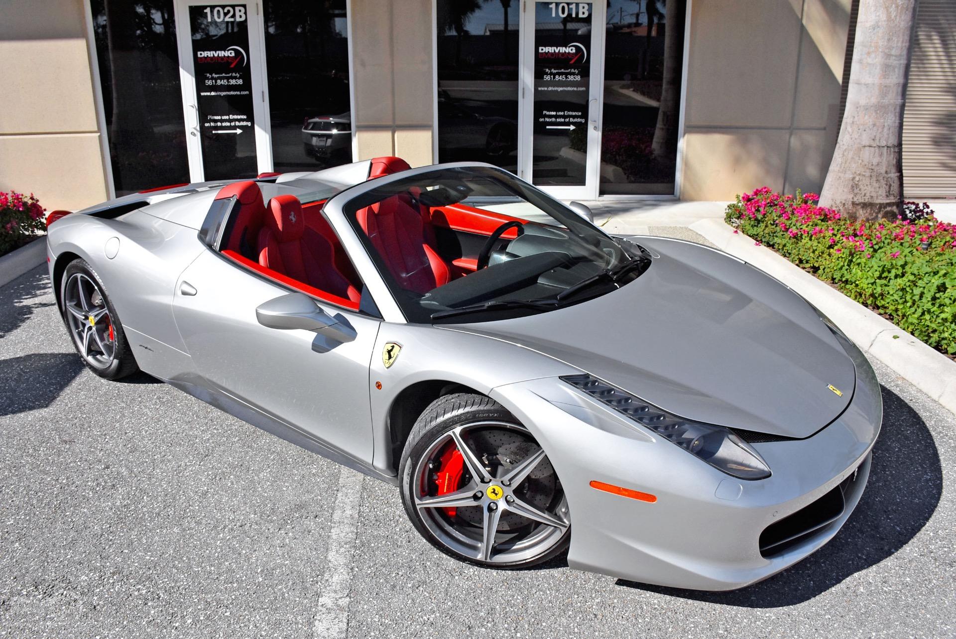 2012 Ferrari 458 Spider Stock # 5923 for sale near Lake Park, FL 