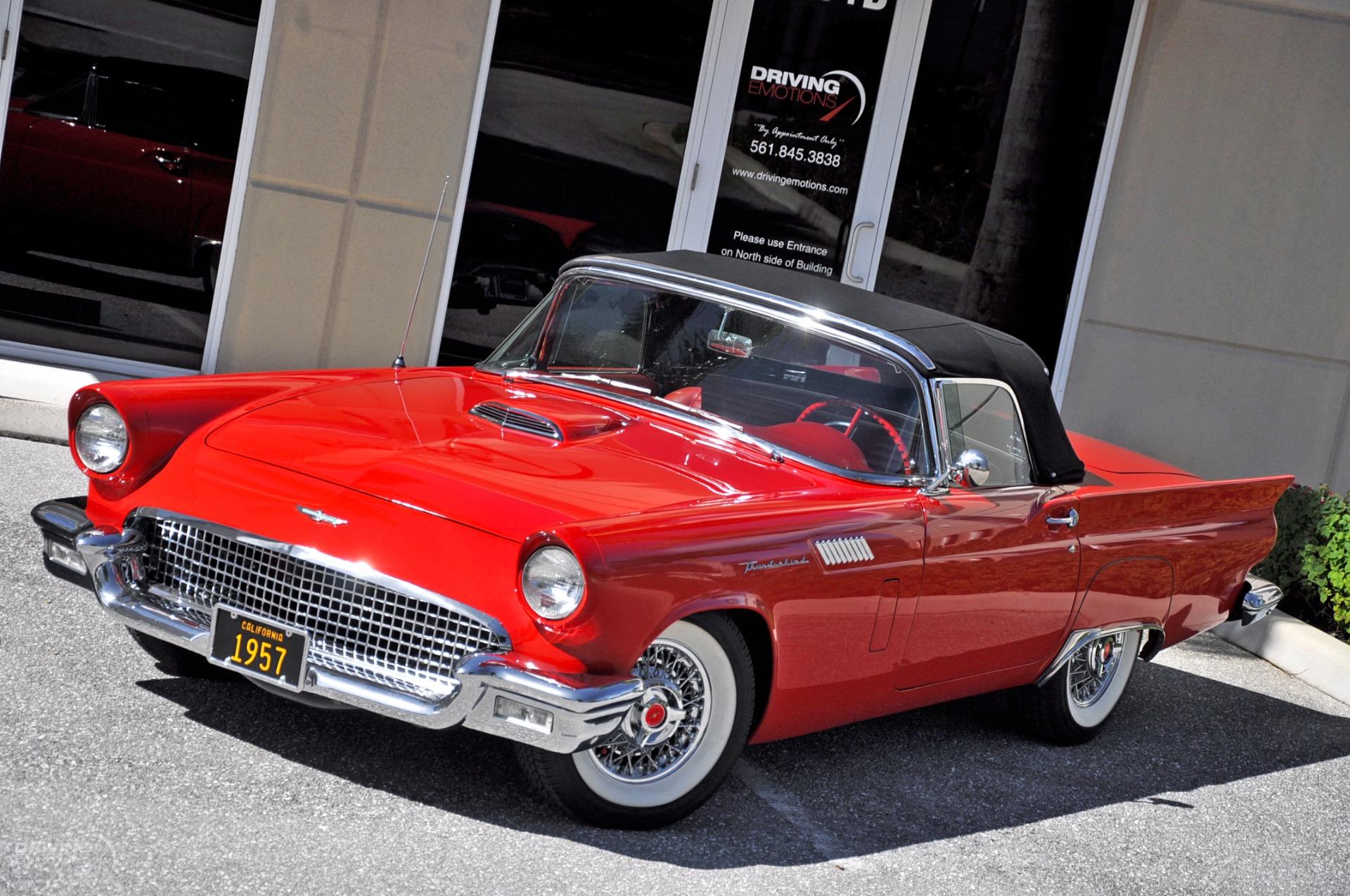 1957 Ford Thunderbird Convertible Stock # 5987 For Sale Near Lake Park ...