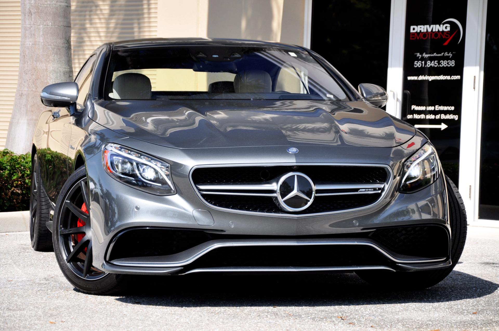 16 Mercedes Benz S63 Amg 4matic Coupe Amg S 63 Stock 6046 For Sale Near Lake Park Fl Fl Mercedes Benz Dealer