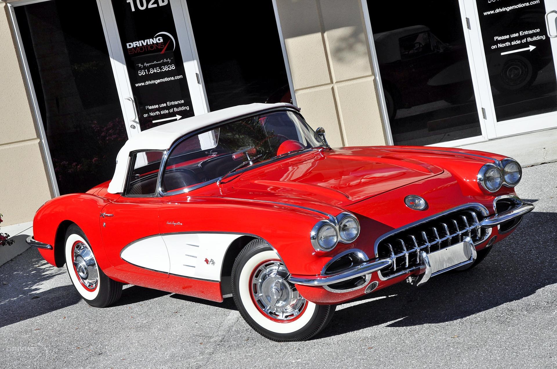 1959 Chevrolet Corvette Fuelie 283 FUELIE 290HP Corvette Stock # 6076 ...