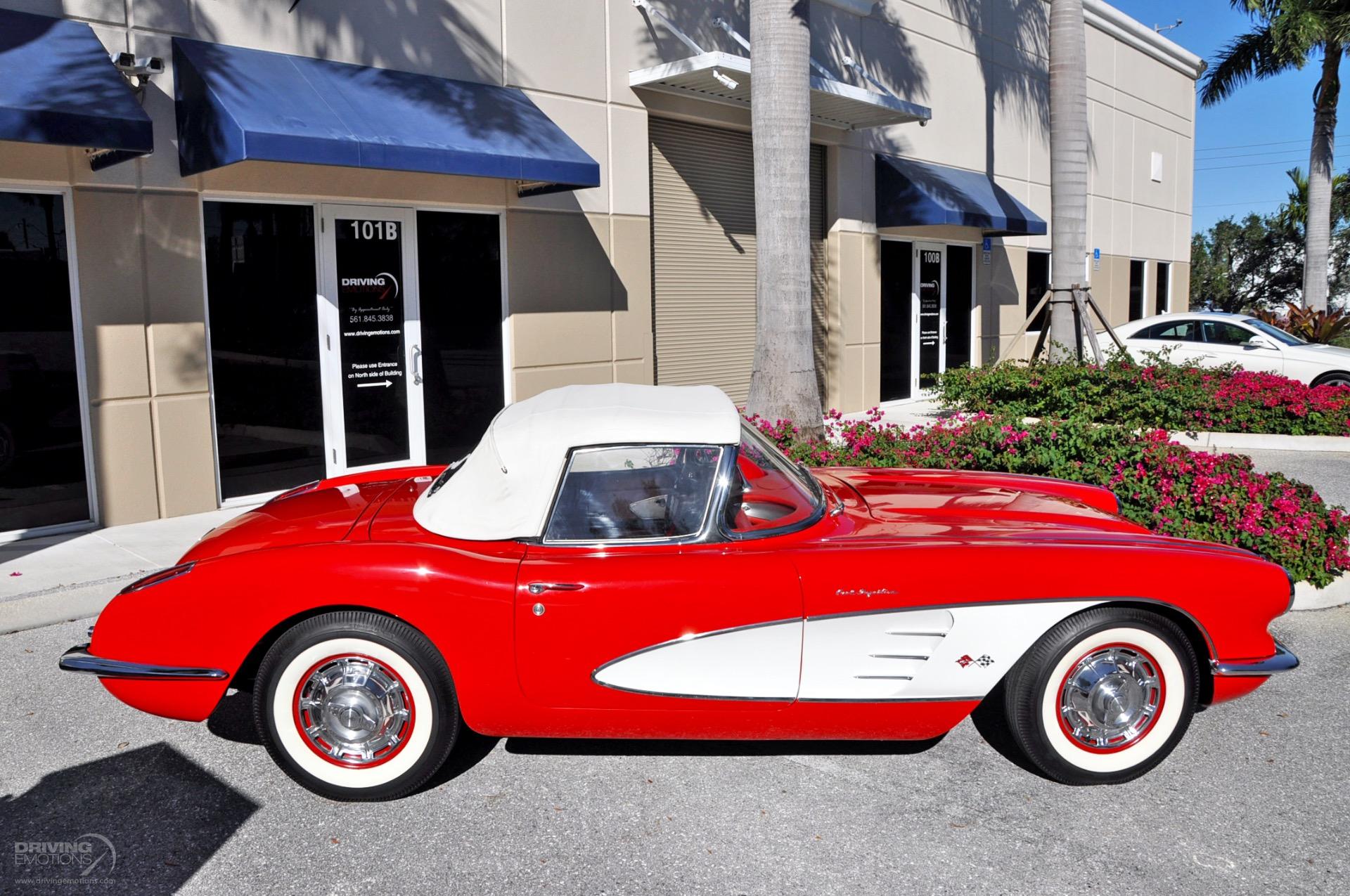 1959 Chevrolet Corvette Fuelie 283 FUELIE 290HP Corvette Stock # 6076 ...