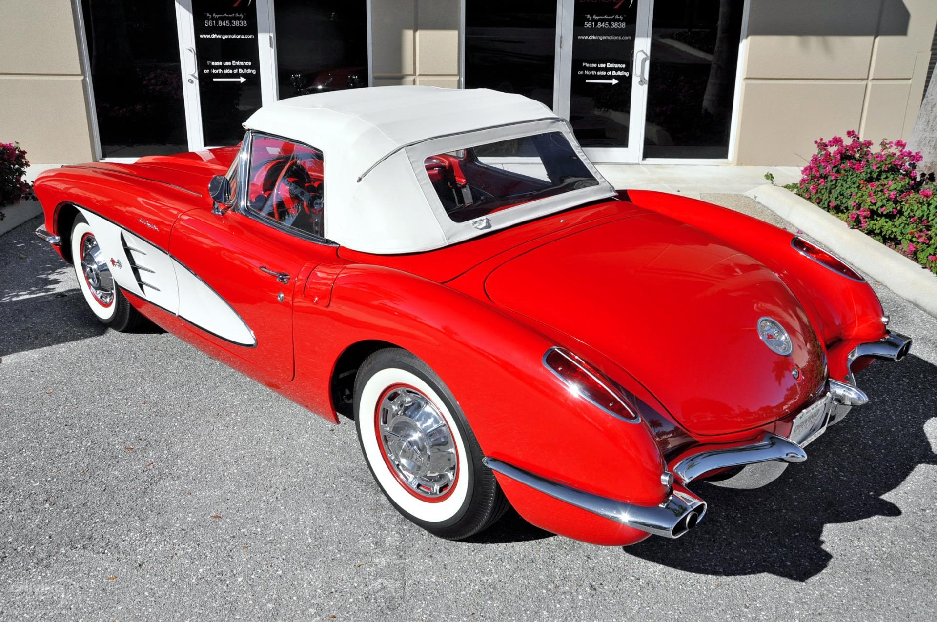 1959 Chevrolet Corvette Fuelie 283 FUELIE 290HP Corvette Stock # 6076 ...