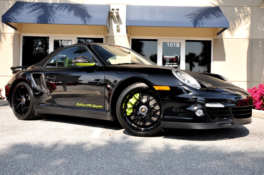 2012 Porsche 911 Turbo S Cabriolet Edition 918 Spyder 918